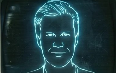 Markus Förderer, phosphor line portrait